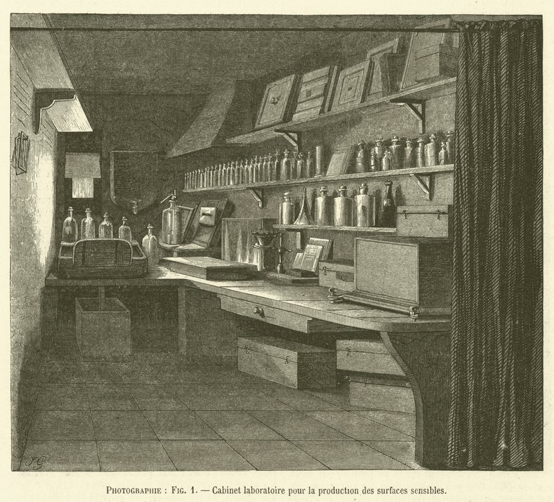 Laboratorio per la produzione di superfici sensibili (incisione) da French School