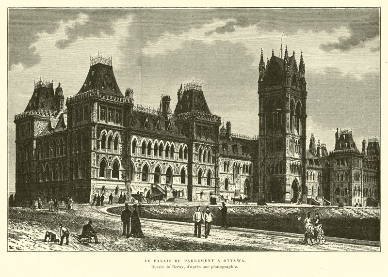 Parlamento canadese, Ottawa da French School