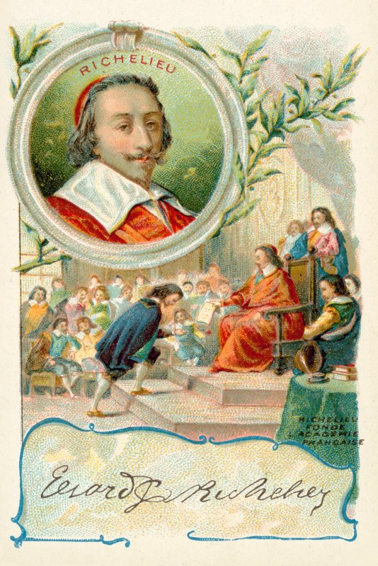 Cardinale Richelieu fonda l