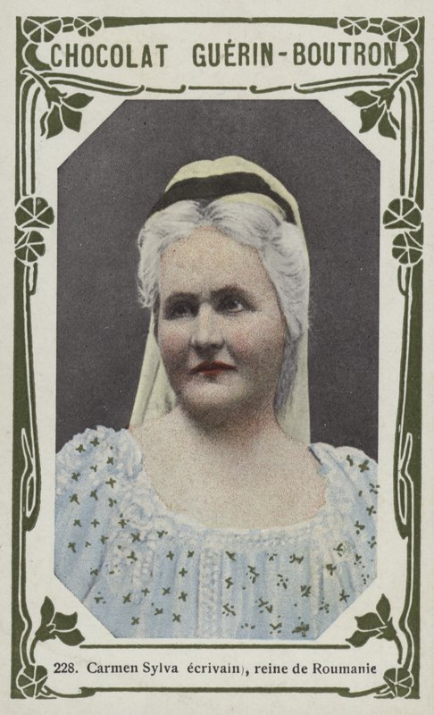 Carmen Sylva, scrittrice, regina di Romania da French School