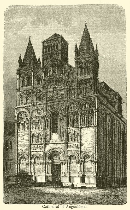 Cattedrale di Angoulême da French School
