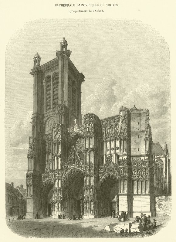 Cattedrale di San Pietro a Troyes, Dipartimento dell
