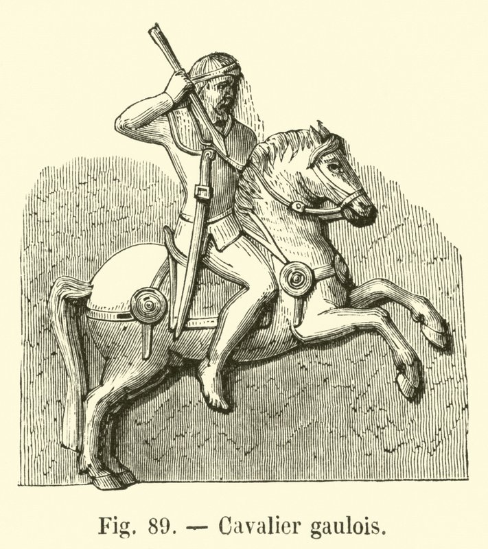 Cavaliere gallico da French School