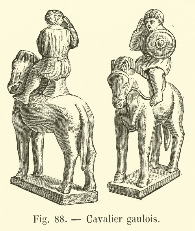 Cavaliere gallico da French School