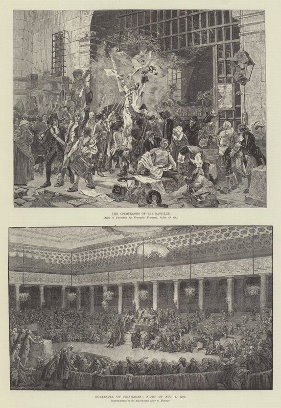Centenario della Rivoluzione Francese (incisione) da French School