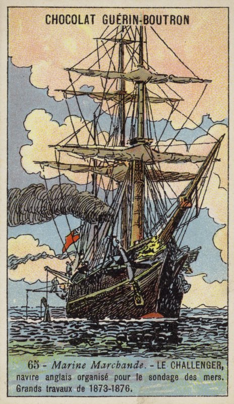 Challenger, nave britannica per spedizione oceanografica da French School