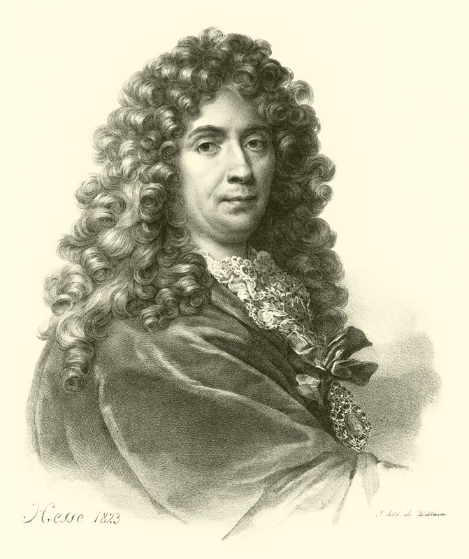 Ritratto di Charles Le Brun da French School