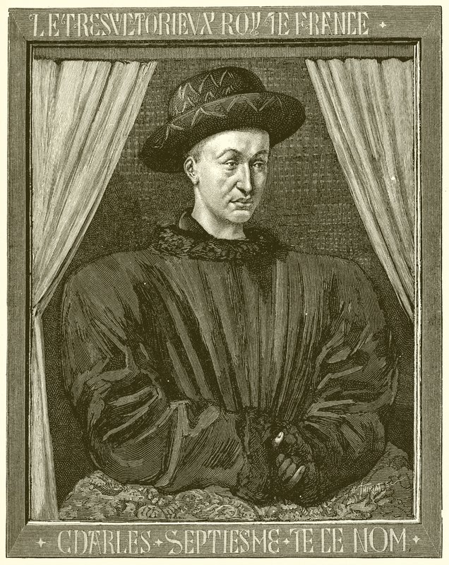 Carlo VII da French School