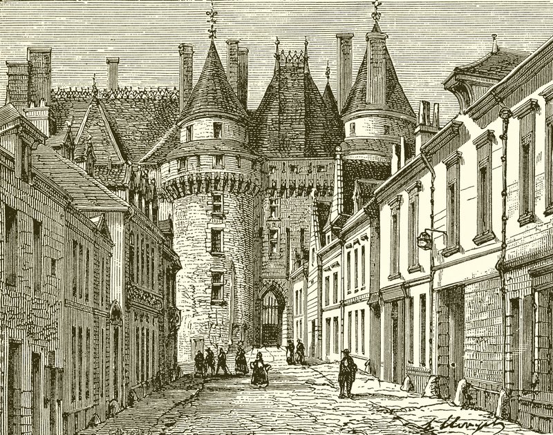 Castello di Langeais da French School
