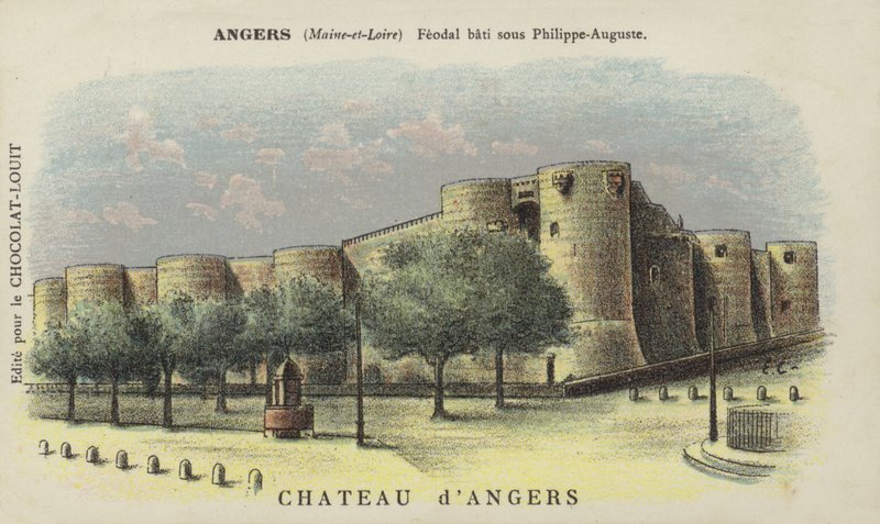 Castello di Angers, Angers, Maine-et-Loire da French School