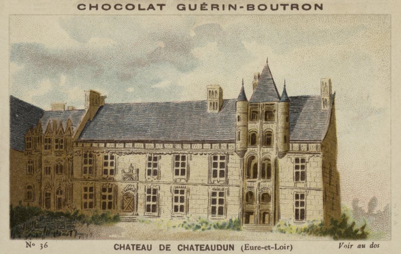 Castello di Chateaudun, Eure-et-Loir da French School