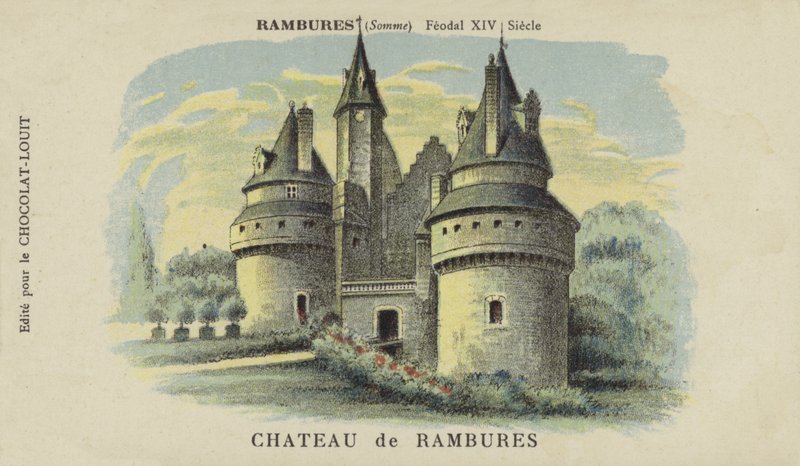 Castello di Rambures, Rambures, Somme da French School