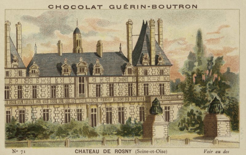 Castello di Rosny, Seine-et-Oise da French School