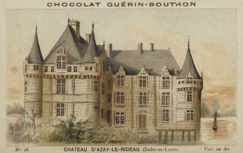 Castello di Azay-le-Rideau, Indre-et-Loire da French School