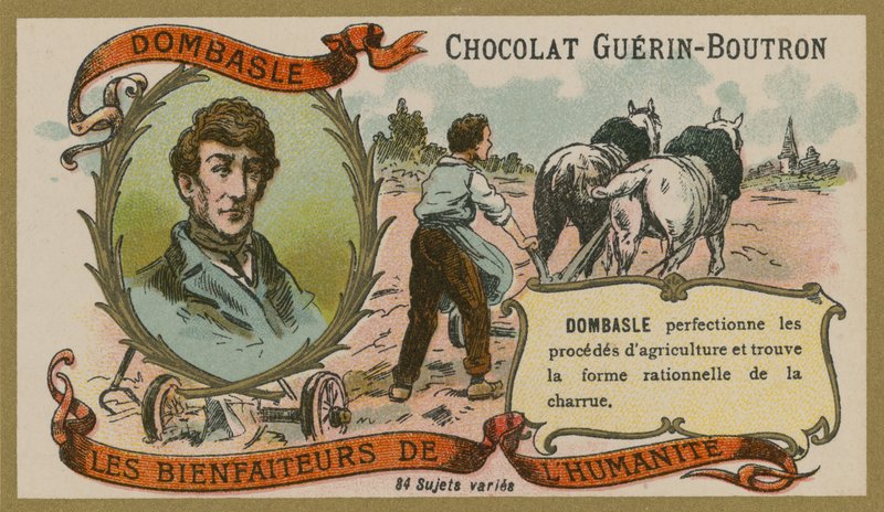 Chocolat Guérin-Boutron, Christophe Mathieu de Dombasle da French School
