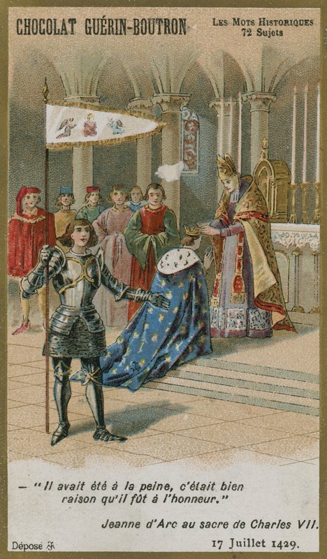 Chocolat Guérin-Boutron, serie Parole Storiche da French School