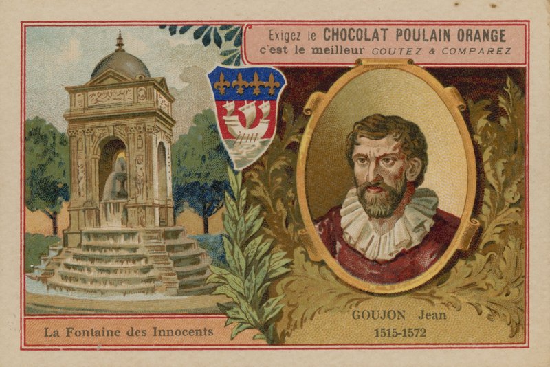 Carta commerciale Chocolat Poulain Orange da French School
