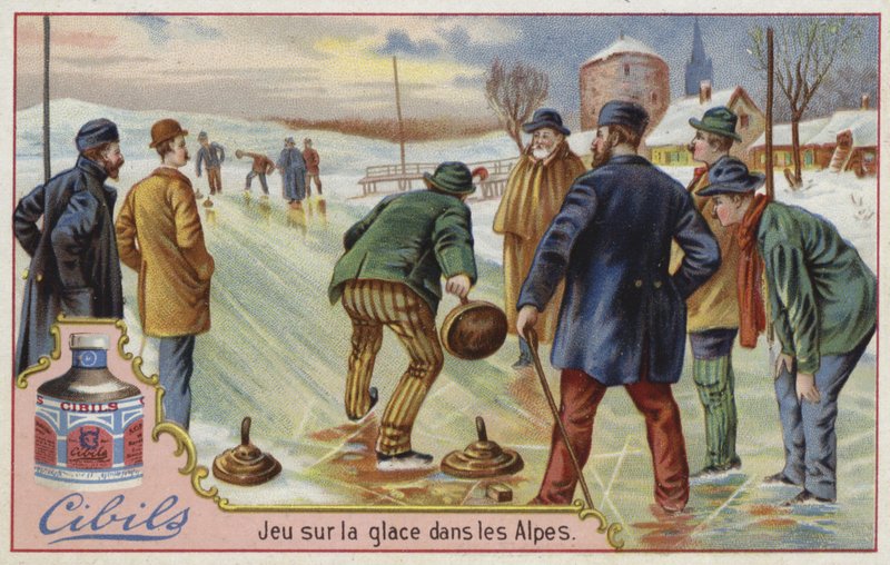 Carta Cibils con curling da French School