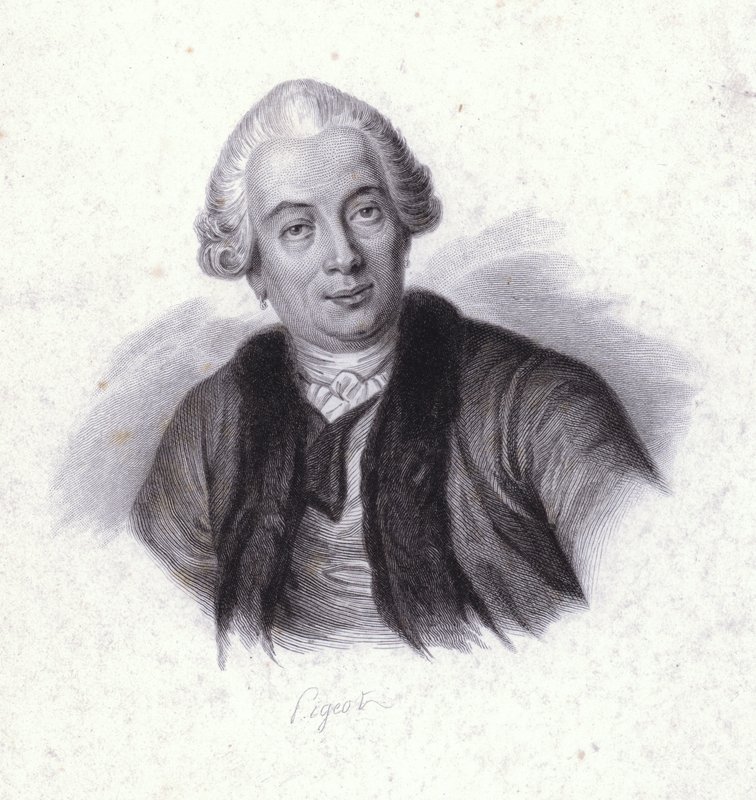 Claude Bourgelat, chirurgo veterinario francese (incisione) da French School