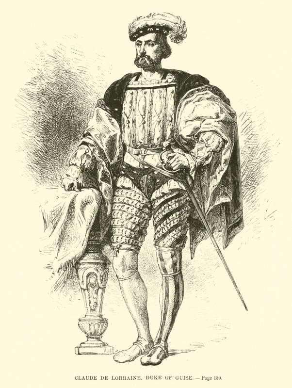 Claude de Lorraine, Duca di Guisa da French School