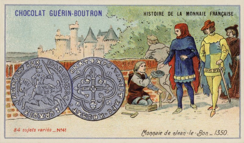 Monete di Giovanni il Buono da French School