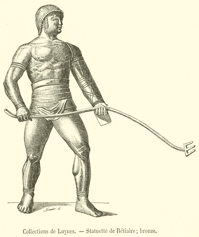Collezioni di Luynes, Statuetta di Retiare, bronzo da French School
