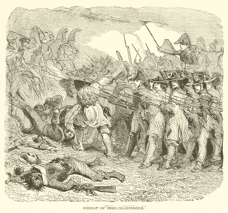 Combattimento di Fere-Champenoise (incisione) da French School
