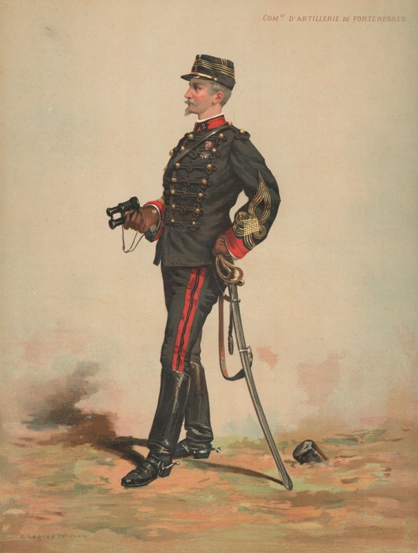 Comandante di Artiglieria delle Fortezze da French School