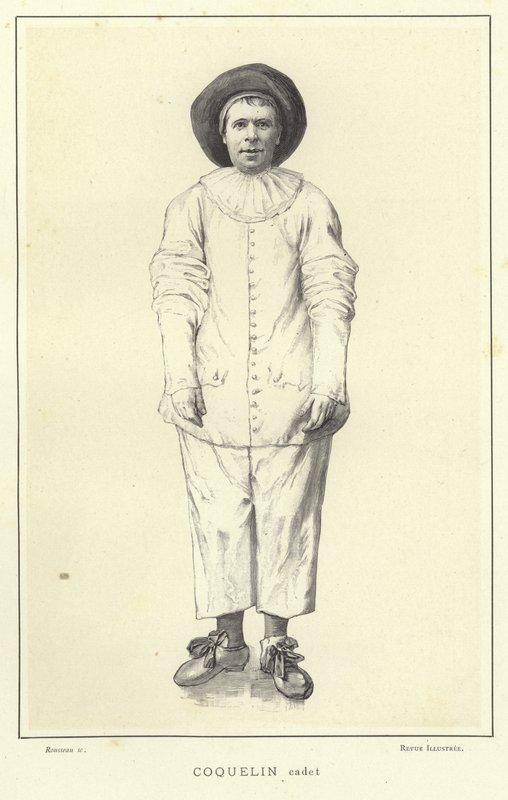 Coquelin cadet, attore francese da French School