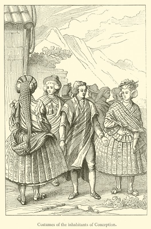 Costumi degli abitanti di Conception da French School