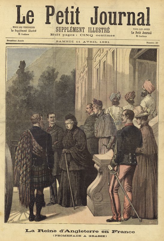 Copertina di Le Petit Journal, 11 aprile 1891 da French School