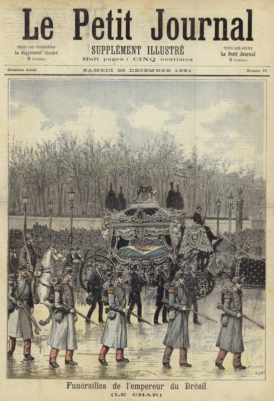Copertina di Le Petit Journal, 26 dicembre 1891 da French School