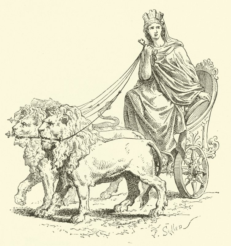 Cibele (incisione) da French School