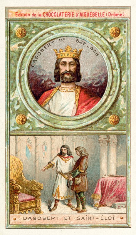 Dagoberto I e Sant
