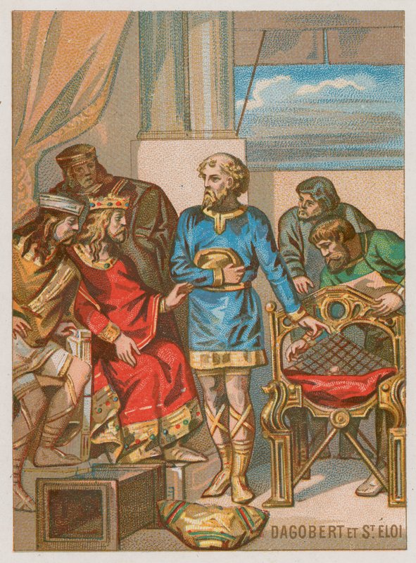 Dagoberto consigliato da Eligio da French School