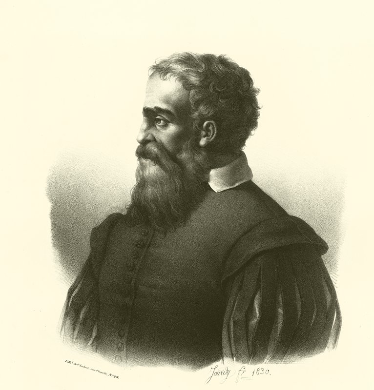 Daniele da Volterra, ritratto (incisione) da French School