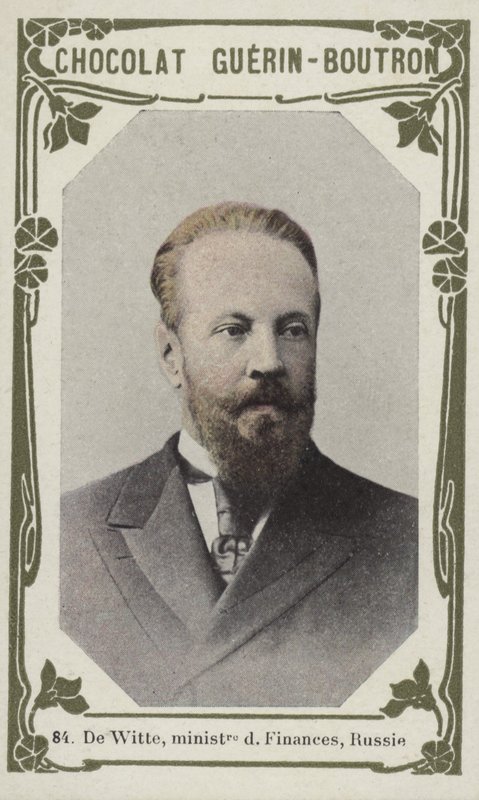 De Witte, ministro delle Finanze, Russia da French School