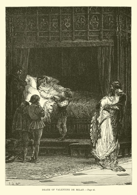 Morte di Valentina di Milano da French School