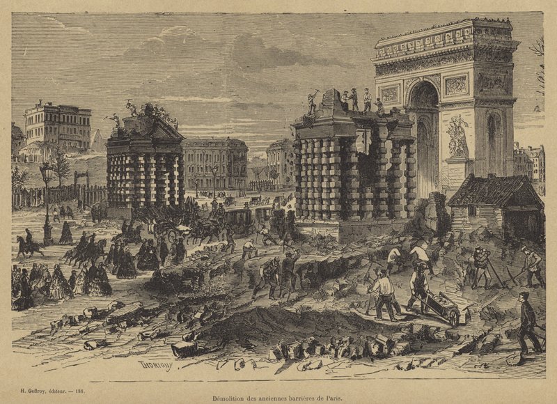 Demolizione della Barrière de l