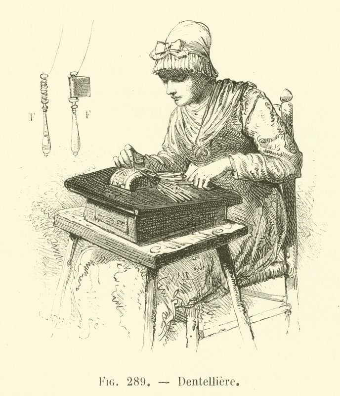 La merlettaia da French School