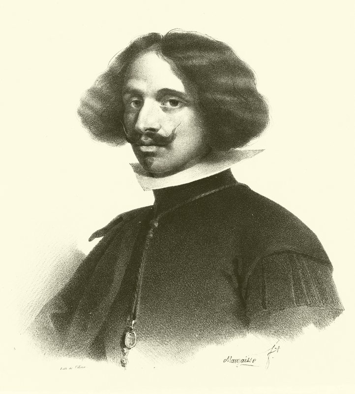 Diego Rodriguez de Silva y Velazquez, ritratto da French School