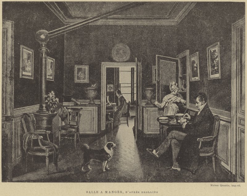 Sala da pranzo da French School