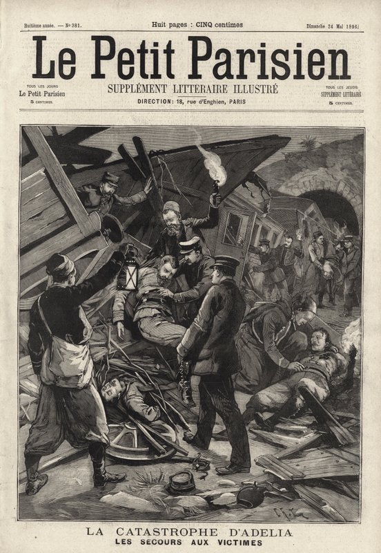 Disastroso incidente ferroviario ad Adelia, Algeria da French School