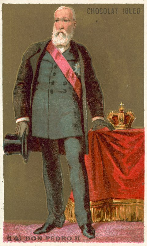Don Pedro II, Imperatore del Brasile da French School