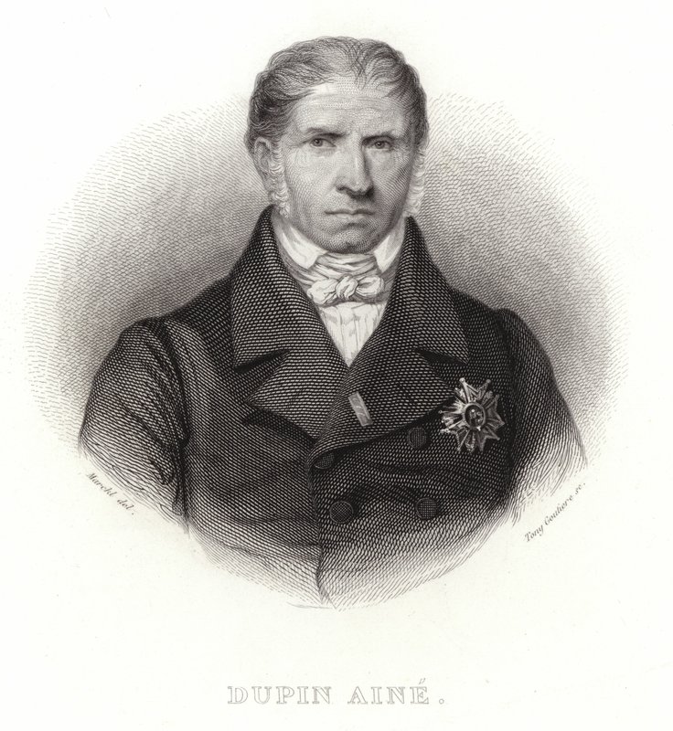 Dupin Aine - Politico francese e Presidente della Camera dei Deputati (1783-1865) da French School