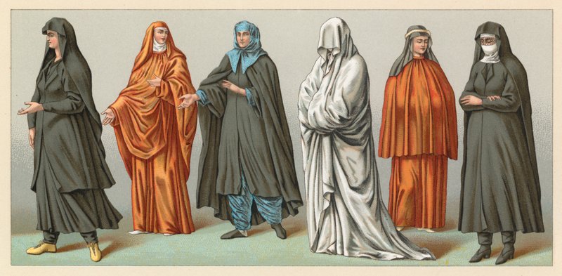 Costume orientale da French School