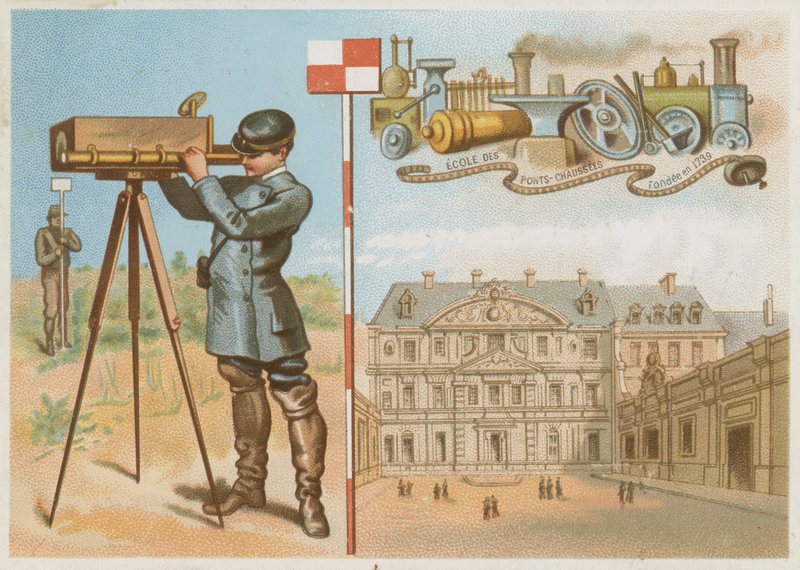 Ecole des Ponts-Chaussées, fondata nel 1739 da French School