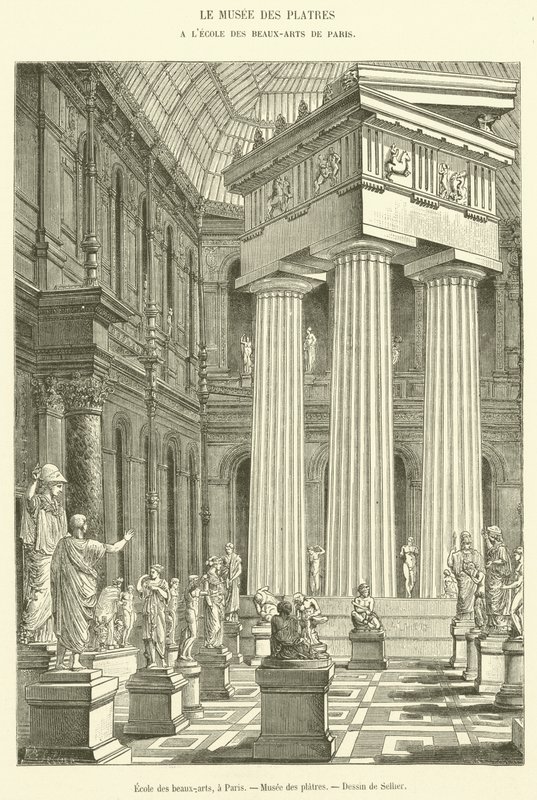 Scuola di belle arti, a Parigi, Museo dei gessi da French School