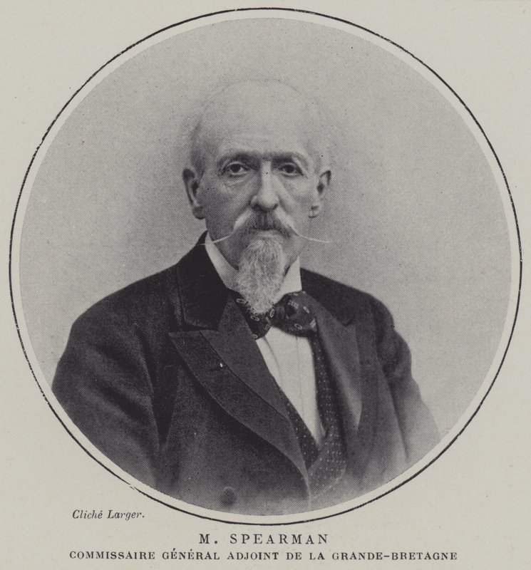 Edmund Spearman, Commissario Generale Aggiunto della Commissione Britannica per l