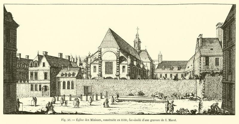Chiesa dei Minimi, costruita nel 1610 da French School